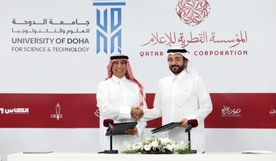 QMC & UDST Sign MoU to Develop Education in Media and Technology Fields